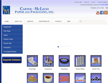 Tablet Screenshot of cartermcleod.com